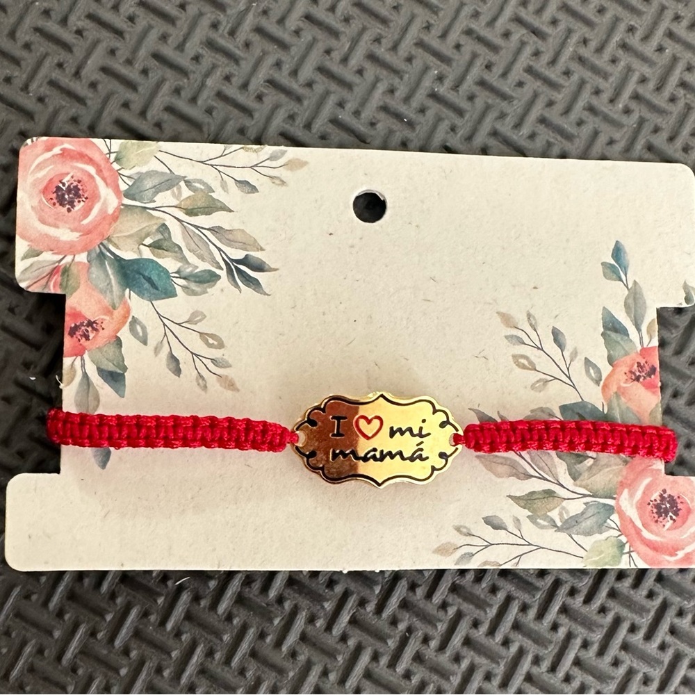 Hand made Colombian  Bracelets (red and black)